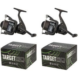 Target 50 Allround Fishing Reel with Front Brake Pack of 2