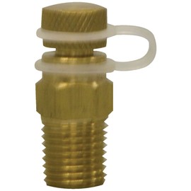 Winters STP Series STP001 Brass Test Plug, 1/4" NPT Male