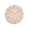Radio Wave Wall Clock, Nordic, Stylish, No Noise, 3D Dimensional