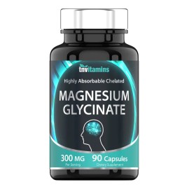 Magnesio Glicinato Tnvitamins Cápsulas 300 Caps