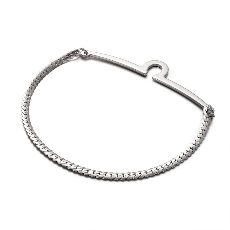 Yoursfs Chain Tie Clip, Set of 2, Men's, Gold, Silver,