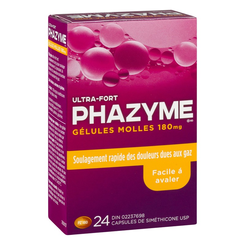 Phazyme Ultra-Strength Softgels, 24 Count