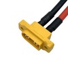 2Pcs Amass XT60E-M Plug Male Battery Connector Mountable Pigtail Cable,XT60