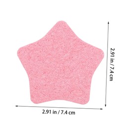 FRCOLOR Natural Compressed Star Facial Cleansing Sponges 25pcs Soft Makeup Remover Pads for Women Exfoliating Cotton Wipes for Daily Use