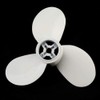 Qiilu Motor Propeller, 7 1/4 5-A 3 Blades Aluminum Propeller