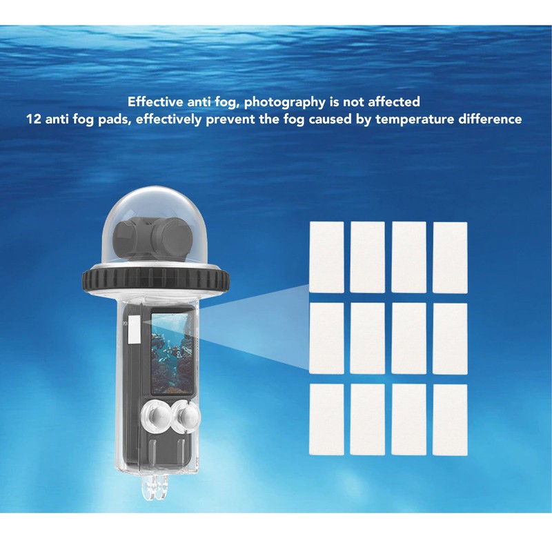 Action Camera Waterproof Housing Case 40m Protective Underwater Dive Housing