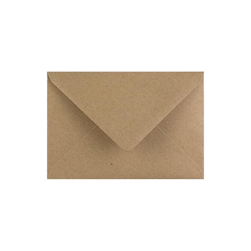 C6 Kraft Fleck Envelopes 114mm x 162mm Pack of 50