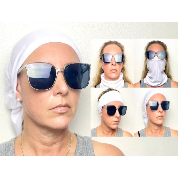 Unbranded 50 Pack Neck Gaiter Face Mask Balaclava Durag Wrist