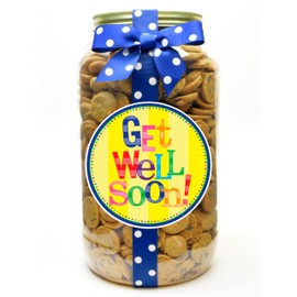 Nam's Bits Chocolate Chip Cookies - Get Well Soon Gallon Jar - GWS