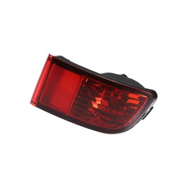 INFINAUTO Rear Right Side Bumper Reflector Light Lamp for Toyota 4Runner 2003-2005 Red Stylish Design