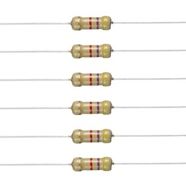 BOJACK 4.7K Ohm Resistors 1/2 W ±5% Carbon Film Single Resistor (Pack of 200)