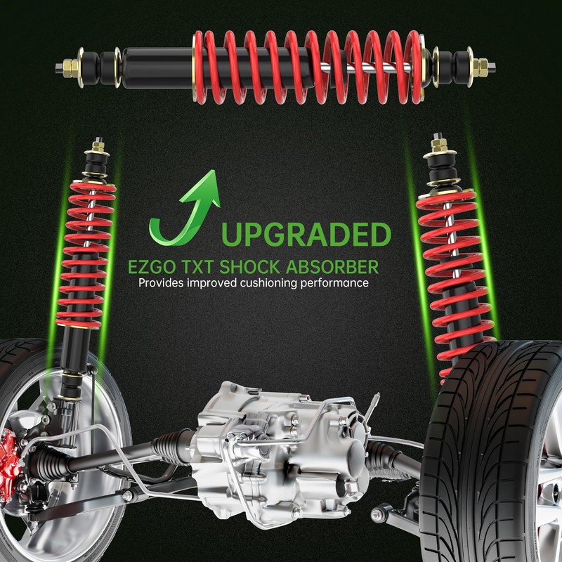 10L0L Heavy Duty Coil Springs Golf Cart Front/Rear Shock Absorber