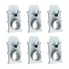 POWERTEC 70134-P6V 2-1/2-Inch Blast Gate for Vacuum/Dust Collector, 6 PK