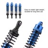2pairs RC Truck Front & Rear Shock Absorber for Traxxas