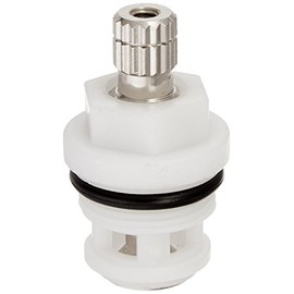 Danco 3J-1H/C Faucet Stem, For Use With Streamway Model Faucets, 1/2 in Dia Threaded, Plastic, White