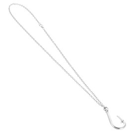 Baluue Vintage Fishing Hook Pendant Necklace for Men and Women Hypoallergenic Jewelry Statement for Nightlife and Design