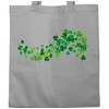 Baumwolltasche - St. Patricks Day - Kleeblätter Glück Glücksbringer Shamrock
