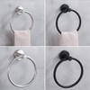 Stainless Steel Towel Ring - Bath Towel Holder Towel Ring
