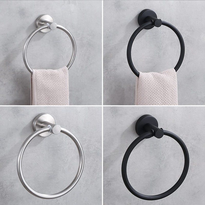 Stainless Steel Towel Ring - Bath Towel Holder Towel Ring