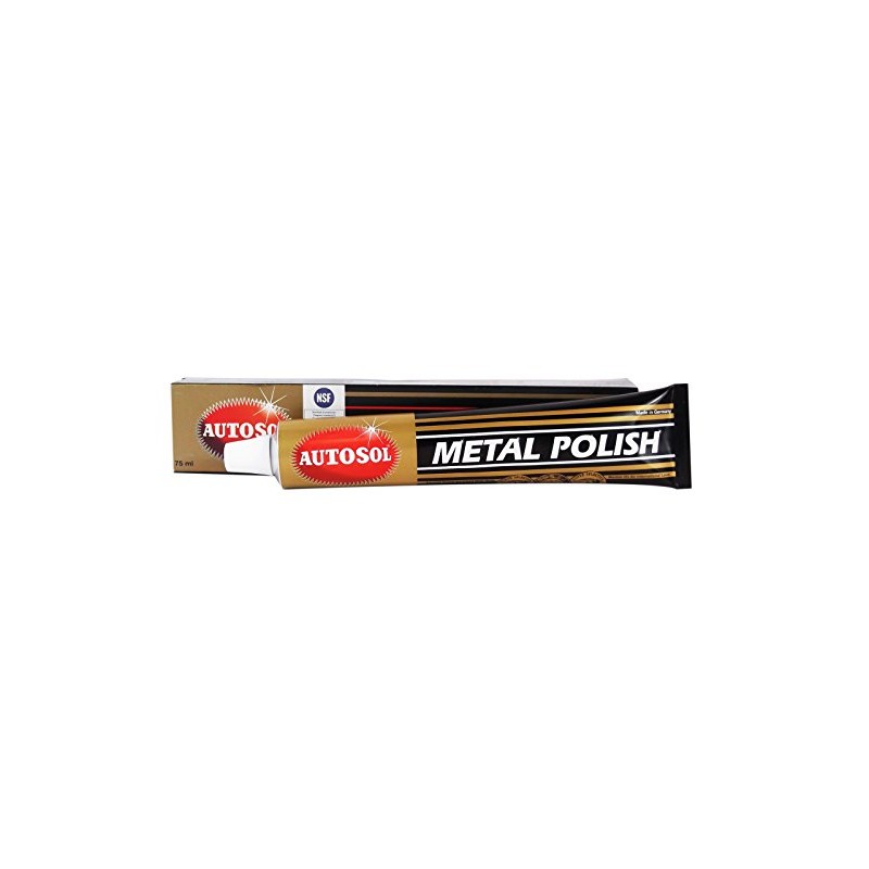 2x 75ML AUTOSOL MetalPolish Alu Metall Chrom Politur Polierpaste EDEL
