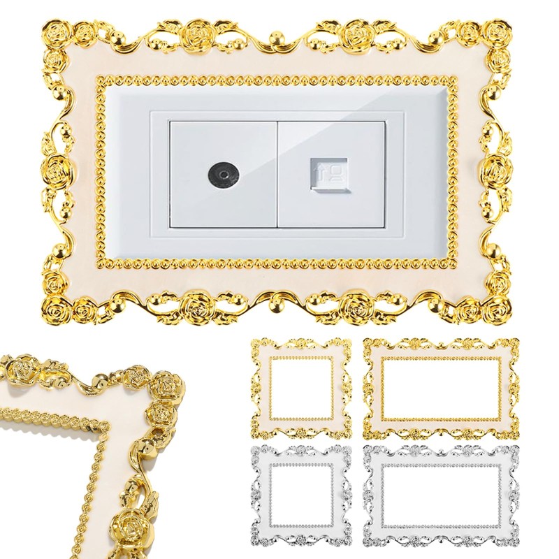 Electric Light Switch Sticker, Switch Sticker, Switch Decoration, Retro Style,