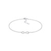 Elli Women's 925 Sterling Silver Infinity Anklet of Length 25