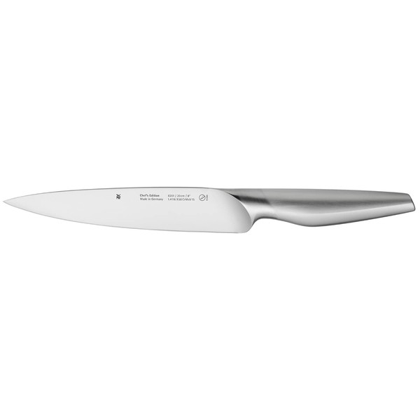 WMF Chef's Edition Fleischmesser 33 cm, Küchenmesser, Made in Germany, Messer geschmiedet, Performance Cut, Spezialklingenstahl, Holzbox, Klinge 20 cm