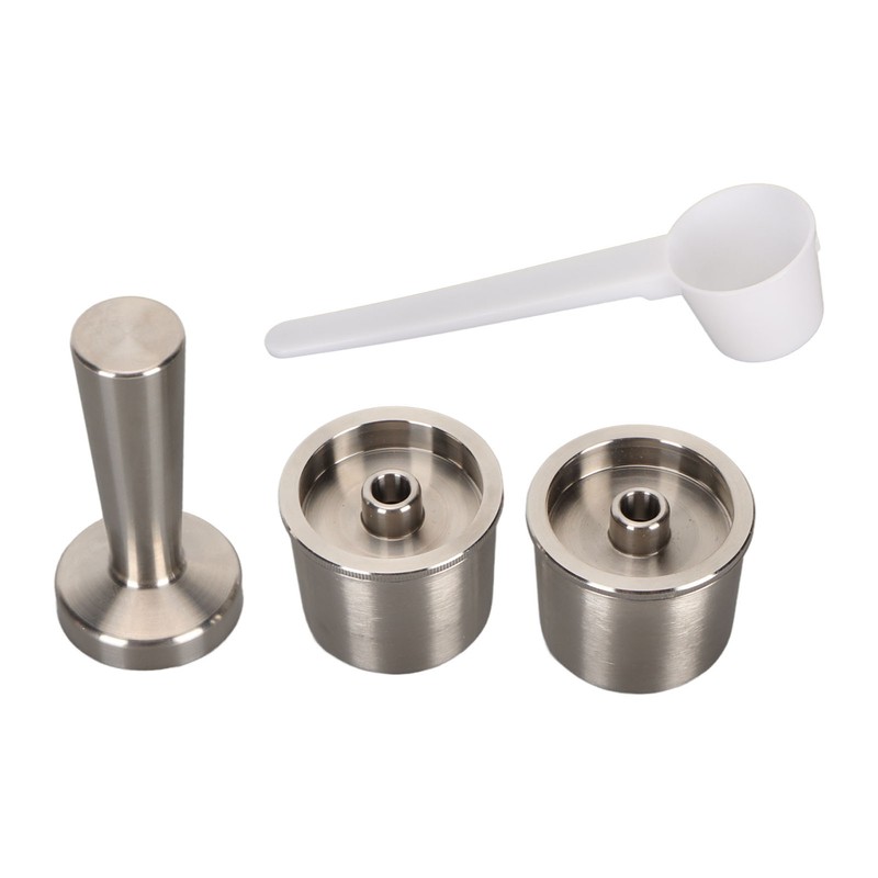 Stainless Steel Refillable Coffee Capsules Eco Friendly Reusable Coffee Pods