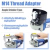 Mesee Angle Grinder to Grooving Machine Adapter, M14 Thread Quick
