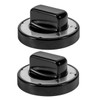 iplusmile 2pcs High Temperature Resistant Gas Grill Knobs Cooker Control