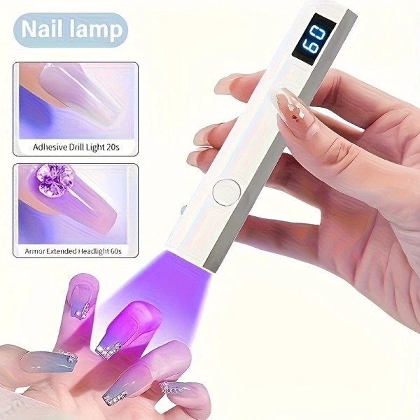 Unbranded Compact Durable Reliable Versatile DIY Mini Handheld Gel Nail