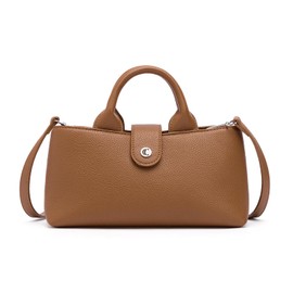 CLUCI Soft Leather Crossbody Bag for Women with Adjustable Strap, Convertible Handbag & Shoulder Purse