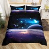 Loussiesd Children's Bed Linen Galaxy Stars 135 x 200 cm