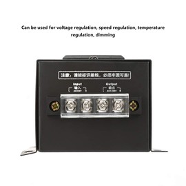 JADPES Protector Outlet, AC 220V 10000W Stepless High Variable Voltage Regulation Snug Plugs for Loose Outlets Multi Plug Wall Outlet with High Stability for Experimental Instrument