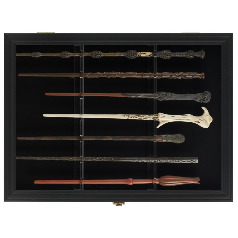 Display case ONLY to Hold 7 Wizard Magic Wand Stand