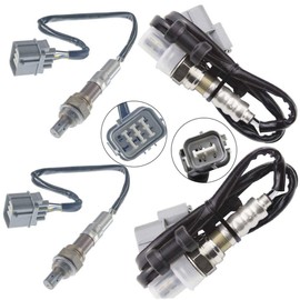 4x Oxygen O2 Sensor for 2003 2004 2005 2006 2007 Honda Accord 3.0L Upstream + Downstream