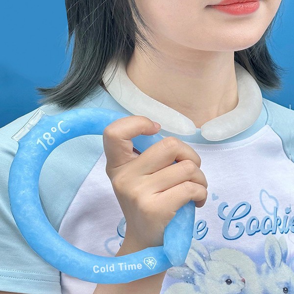 Cold time 18 degree neck cooler 1+1, white white_white white