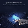 Projector 4K Decoding 120 ANSI 2.4G+5G WiFi Keystone Correction Portable