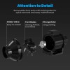 AITECAC S4, Inline Duct Fan 4” Cooling Ventilation Exhaust Grow