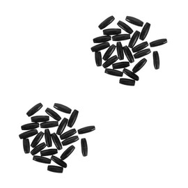 Angoily 100 Pcs Oval Wooden Beads for DIY Crafts Unfinished Spacer Beads for Jewelry Making for Necklaces Bracelets and Garlands