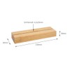 Place Card Holder 210 mm Bamboo Light / Table Stand