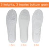 Height Increase Insole, 1 Pair of Increased Shoe Insoles, Breathable,