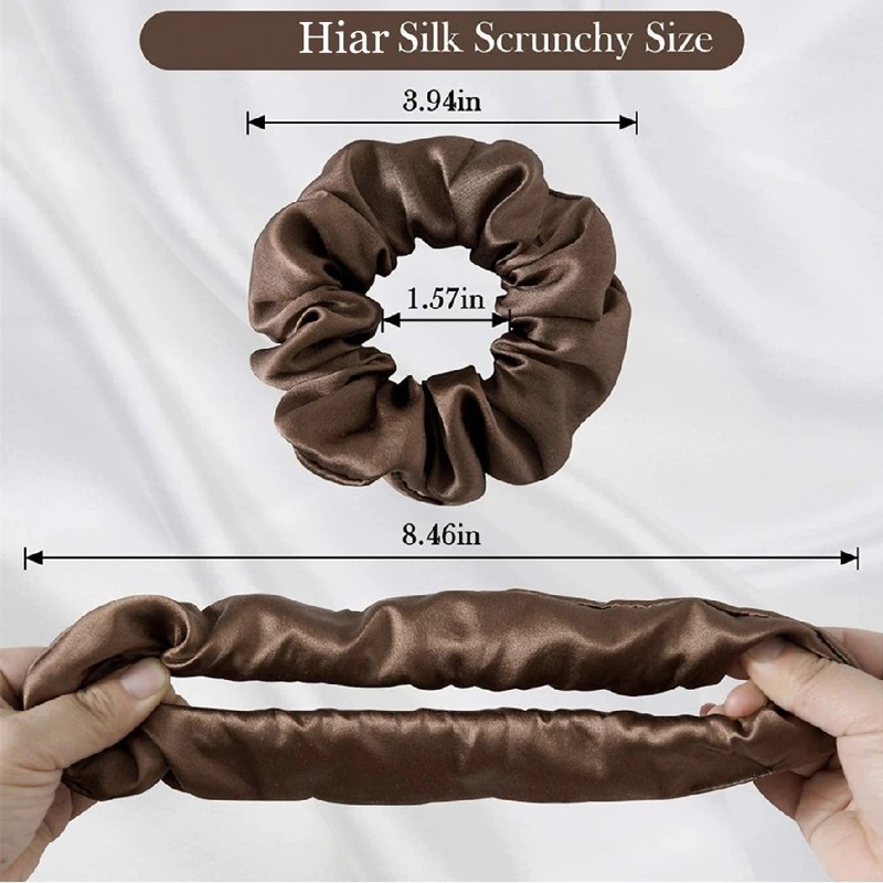 Mulberry Silk Scrunchies