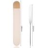 JOYAUS Picasso Makeup Spatula, Stainless Steel Cosmetic Professional Cosmetic Mixing