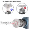 Saipor 12pcs/2Sets HSS Circular Wood Cutting Saw Blade Discs with