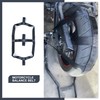 Motorcycle Rear Wheel Tie Down Strap and Bar Harness Handlebar,