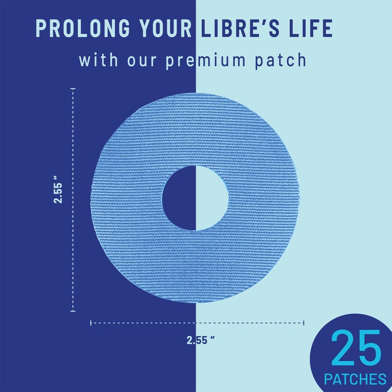 RightCare CGM Adhesive Patches Pre-Cut for Freestyle Libre 2 &
