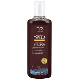 TRUE+REAL Therapeutic T+plus Tar Gel Dandruff ShampooCoal Tar 1.0% Max Strength