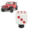 Dice Shape Shift Head Resin Gear Shifting Lever Knob Transmission
