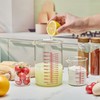 High Borosilicate Glass Measuring Cup-V-Shaped Spout,1000ml(32OZ) Glass Measuring Beaker for